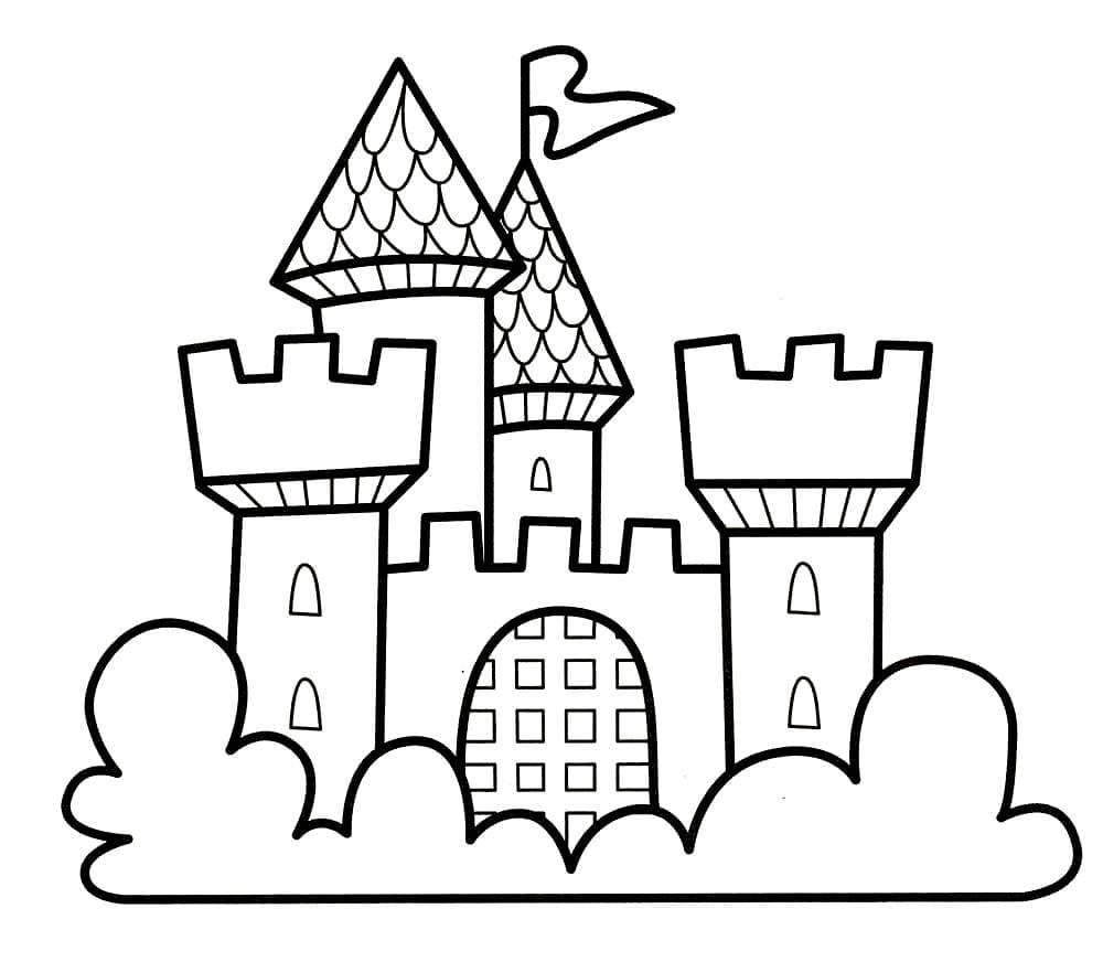 Идеи на тему «Замки» (9) | замок, рисунок замка, детские рисунки