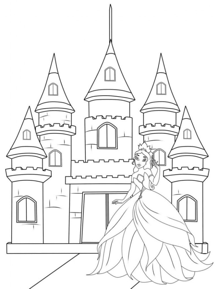 Замок и принцесса