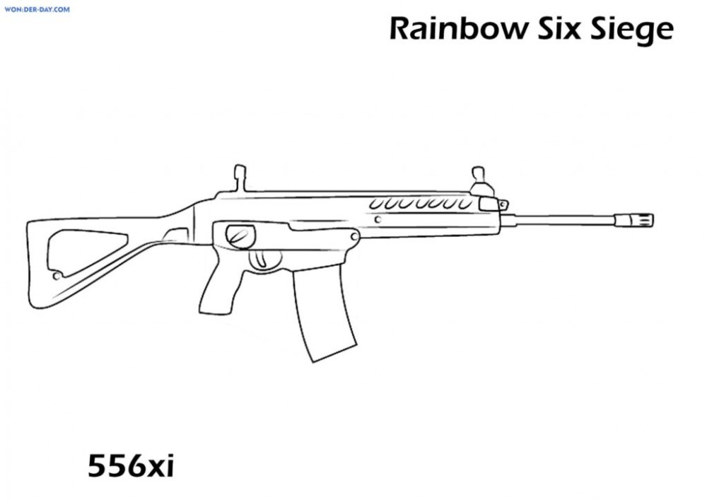 556xi — штурмовая винтовка в Tom Clancy’s Rainbow Six: Siege
