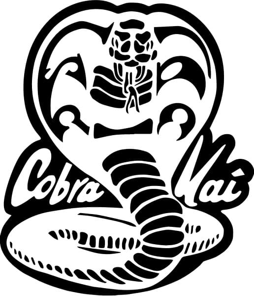 Логотип фильма Кобра Кай