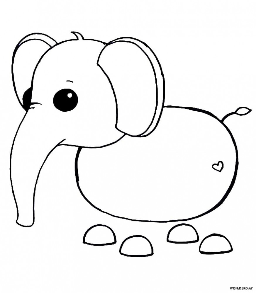 Раскраски Слоны - Картинки-раскраски для детей и взрослых
