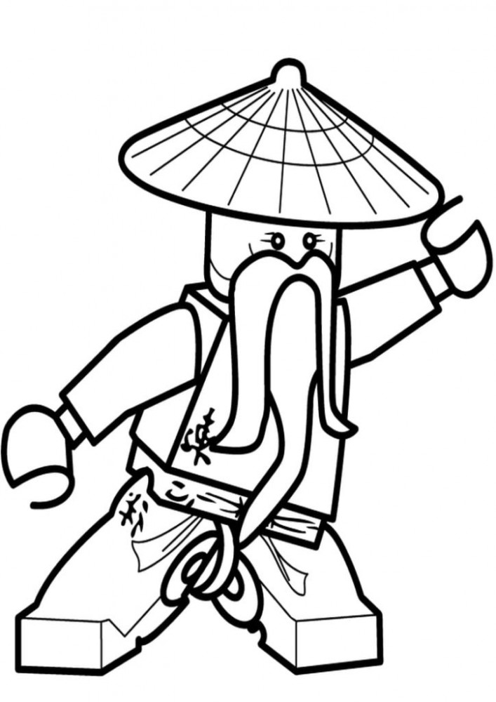 Сенсей команды защитников Города Ниндзяго — мудрый дедушка Ву.