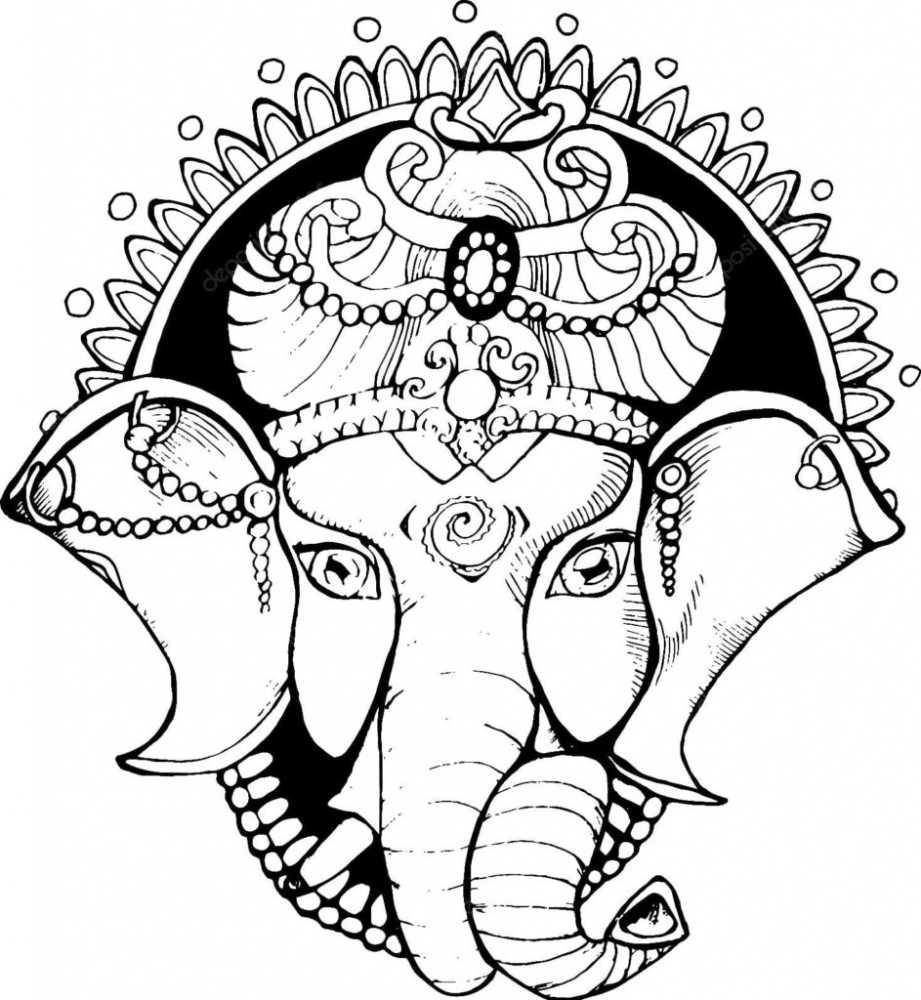 Бог с головой слона