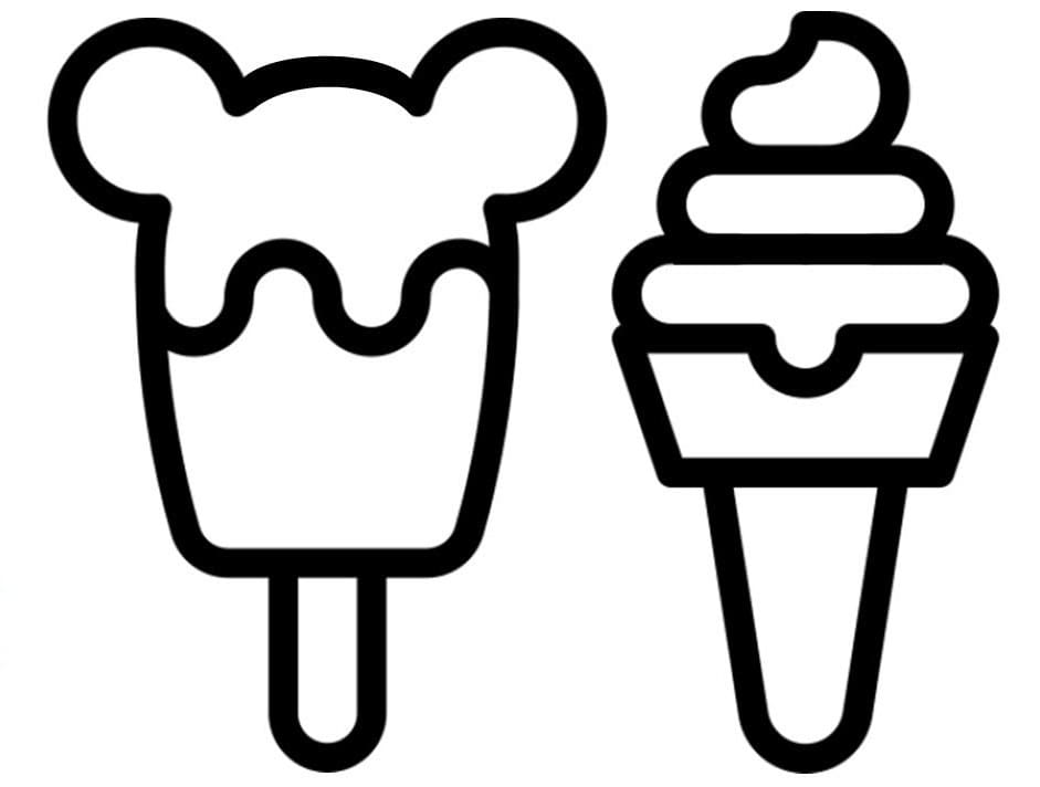 Два мороженка