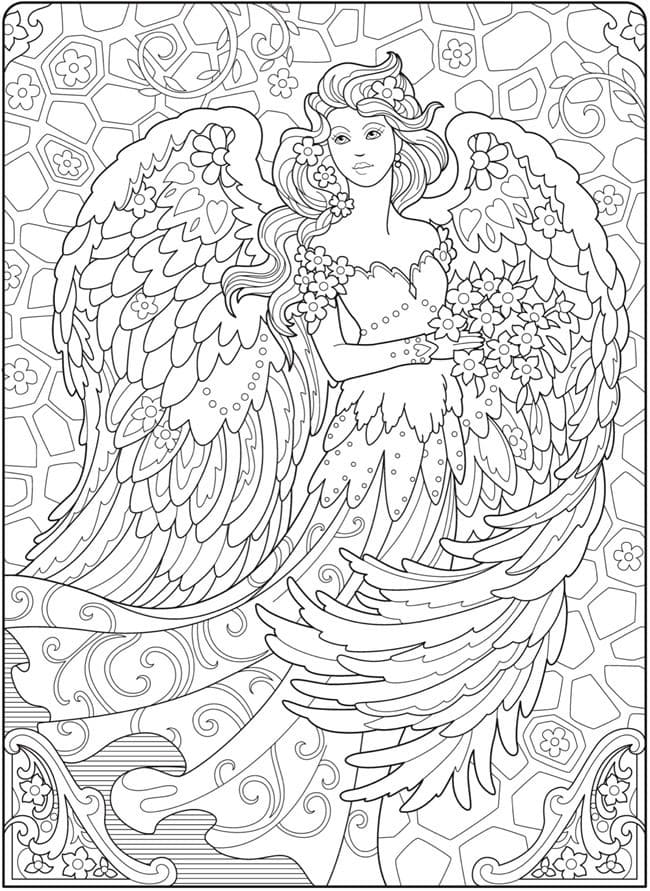 Девушка с ангельскими крыльями