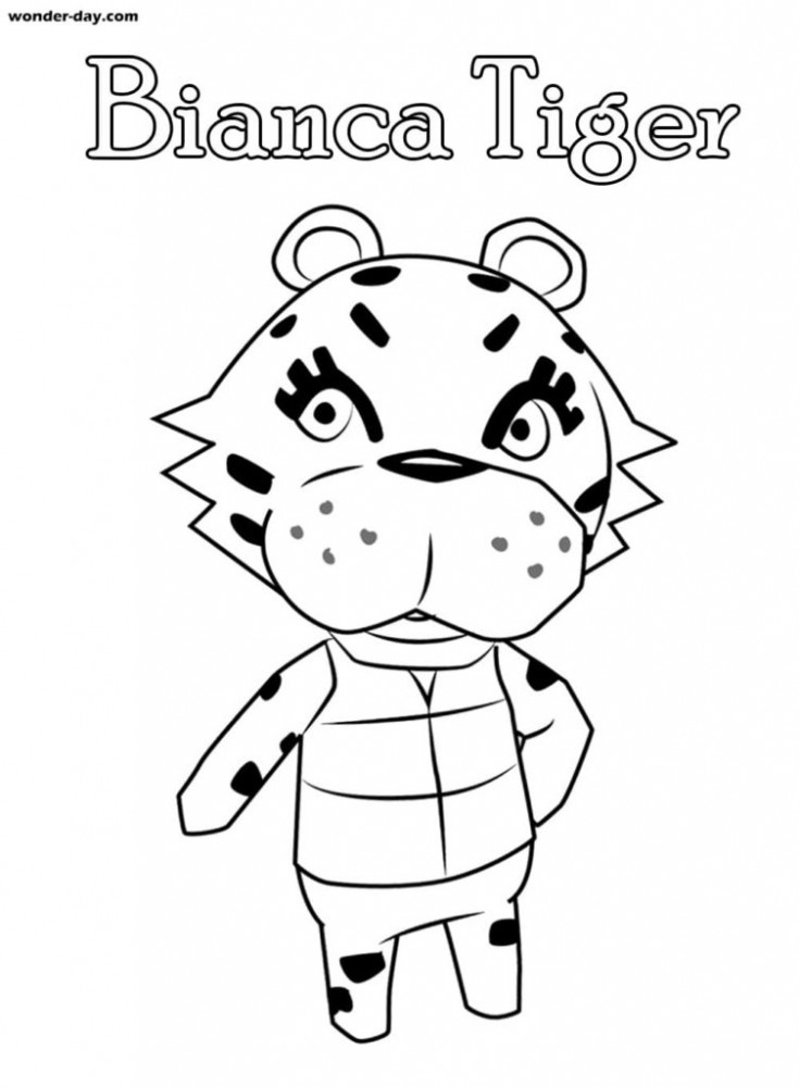 Animal Crossing Bianca Tiger
