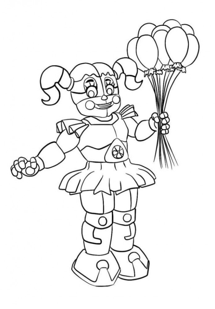 Бейби Цирковая малышка с шарами