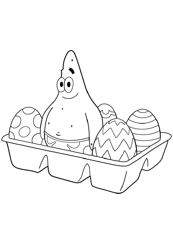 Патрик и пасхальные яйца
