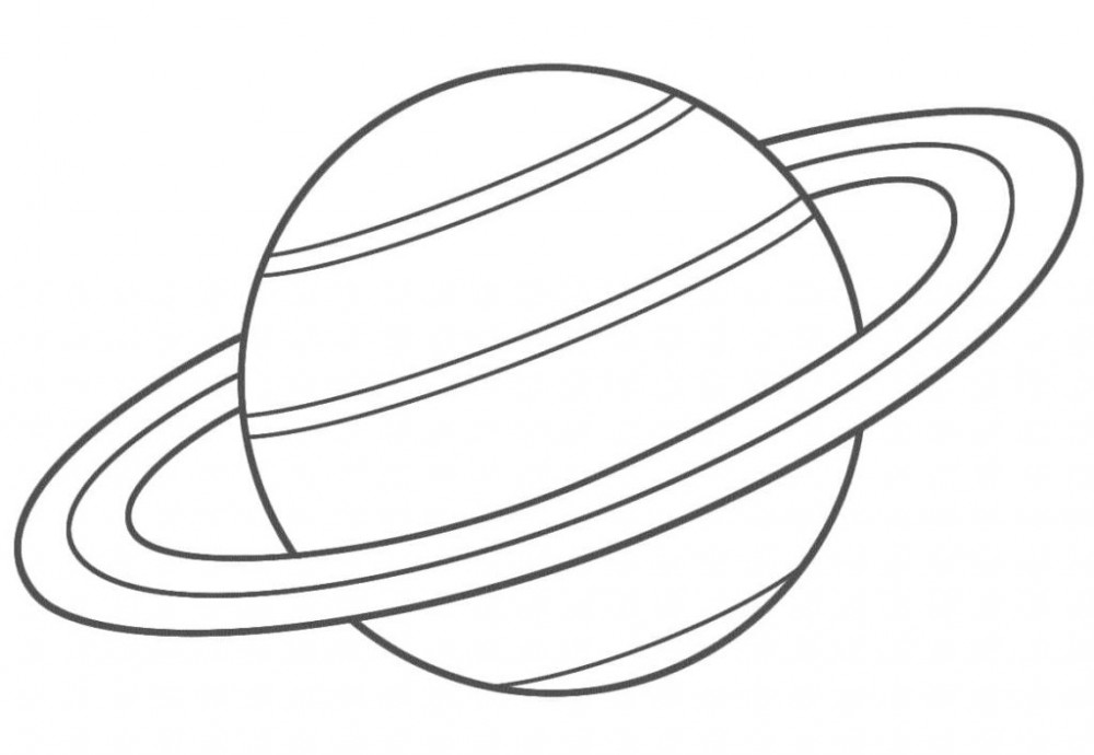 Сатурн похожа на шляпку или шарик в полосатой юбке