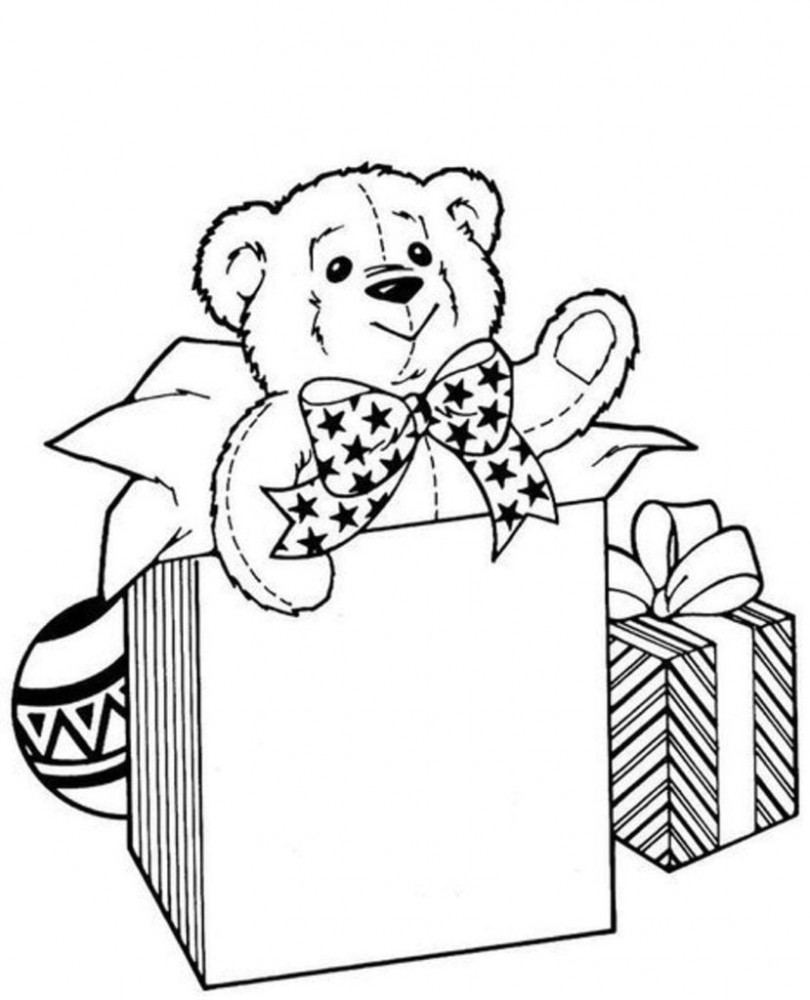 Медведь и подарки