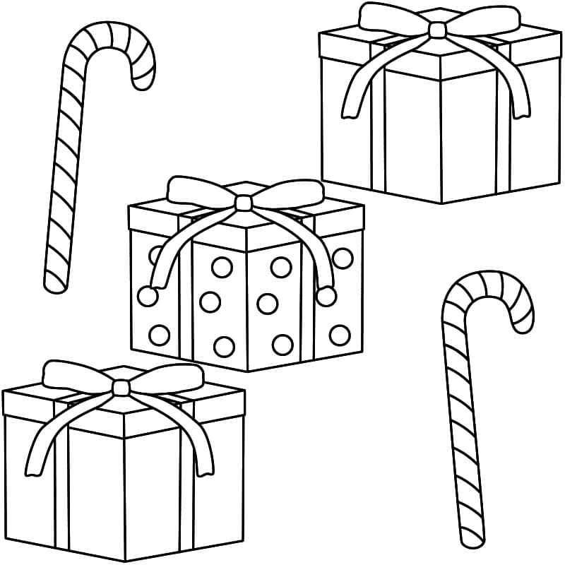 Три подарка и два леденца на Рождество