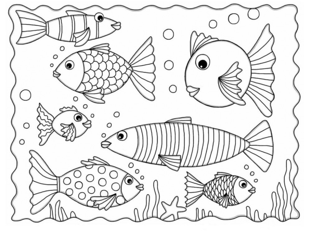 Рыбки разной формы и размеров