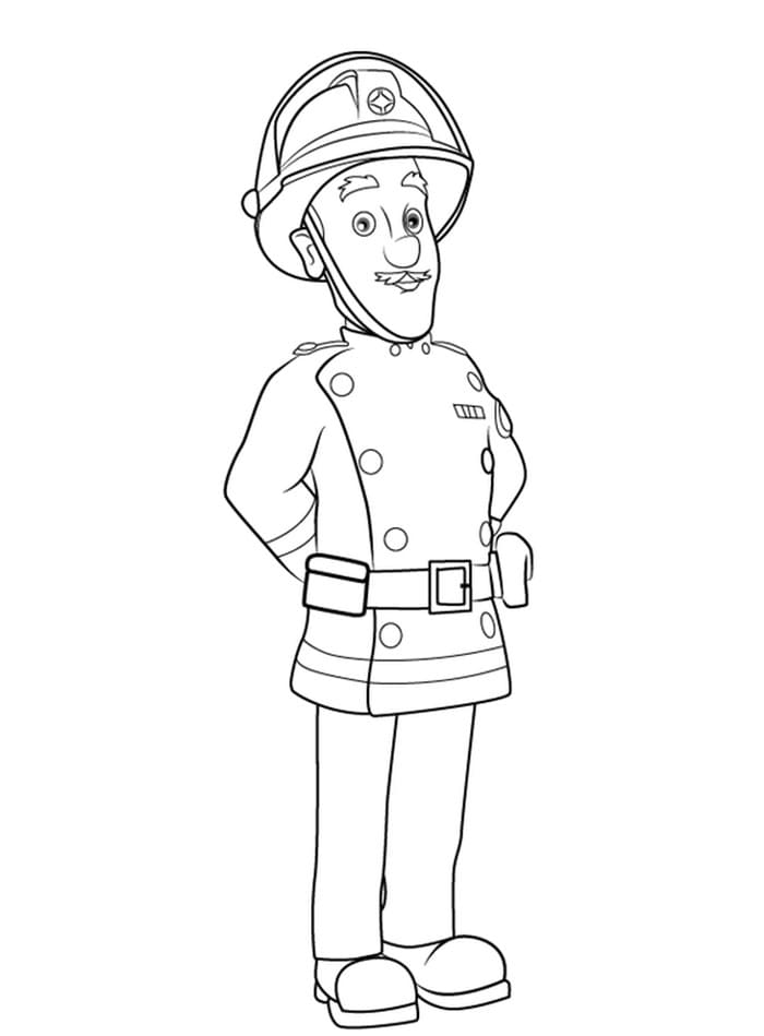 Старший офицер пожарной охраны Бойс