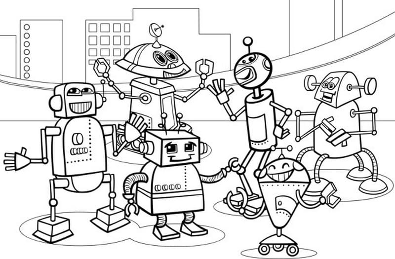 Роботы-помощники для дома и офиса.