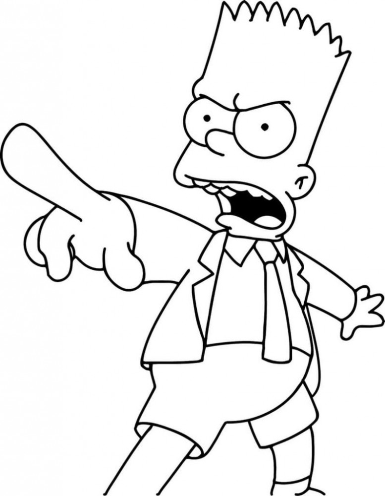 Барт ругается с Гомером.
