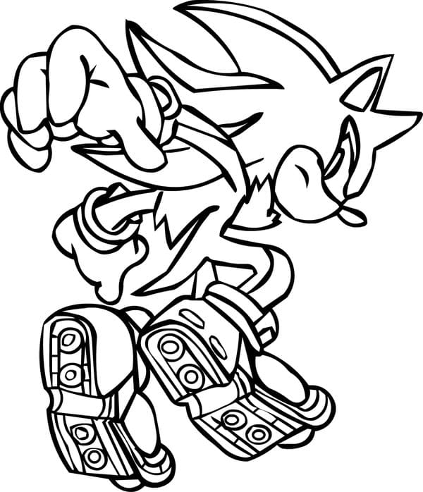 Раскраски из мультфильма Соник Икс (Sonic X)