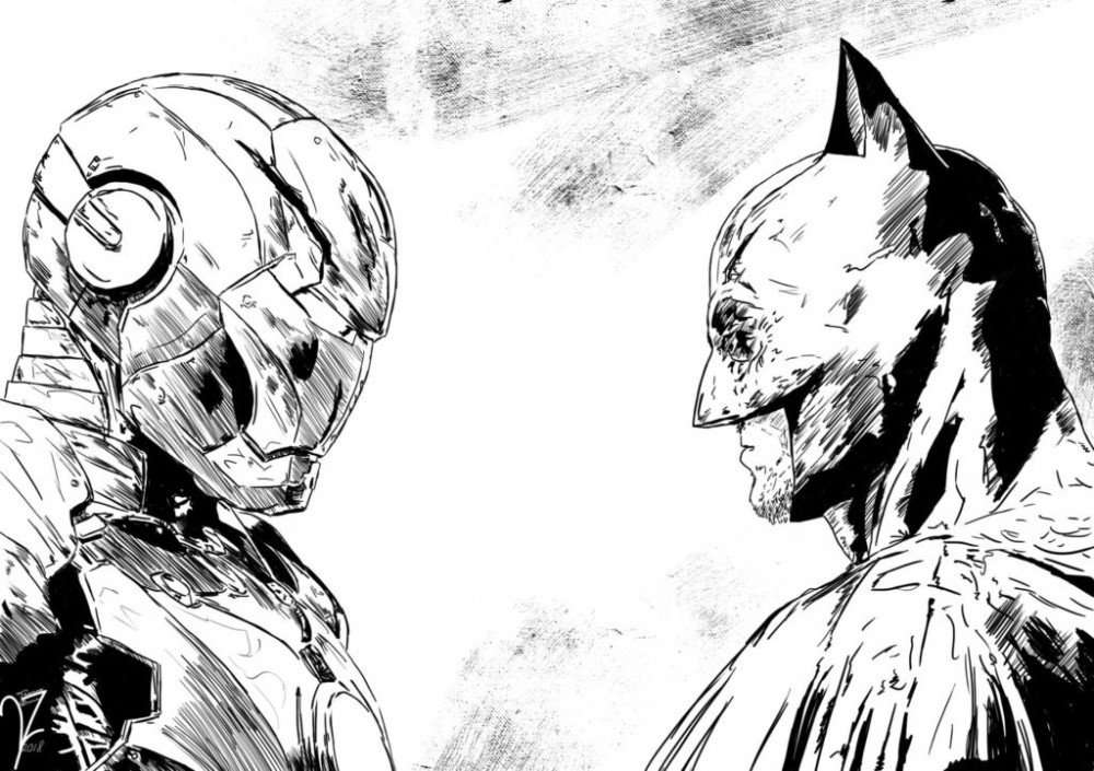 Железный Человек и Бэтмен