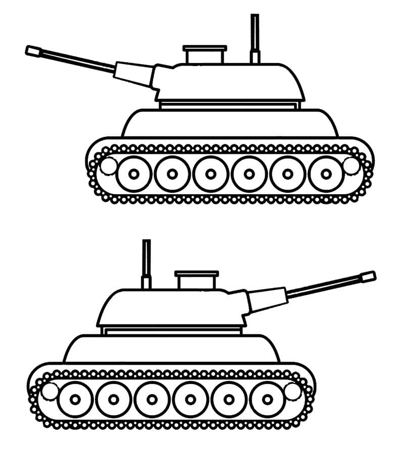 Два простых танка