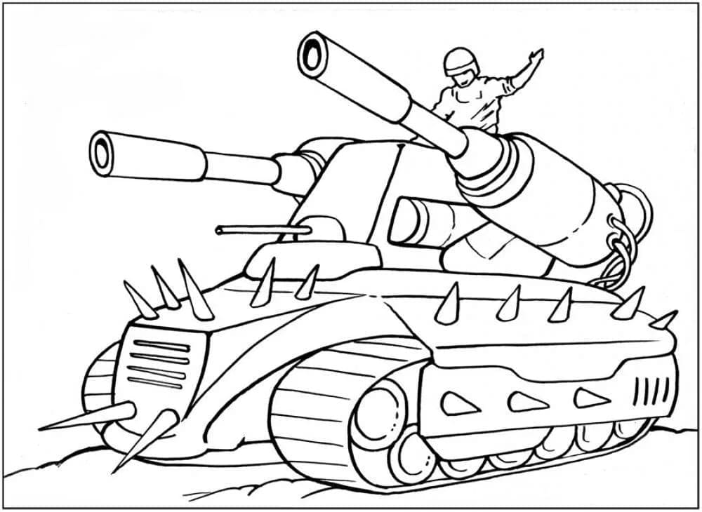 Раскраски танки | Сборник раскрасок танков