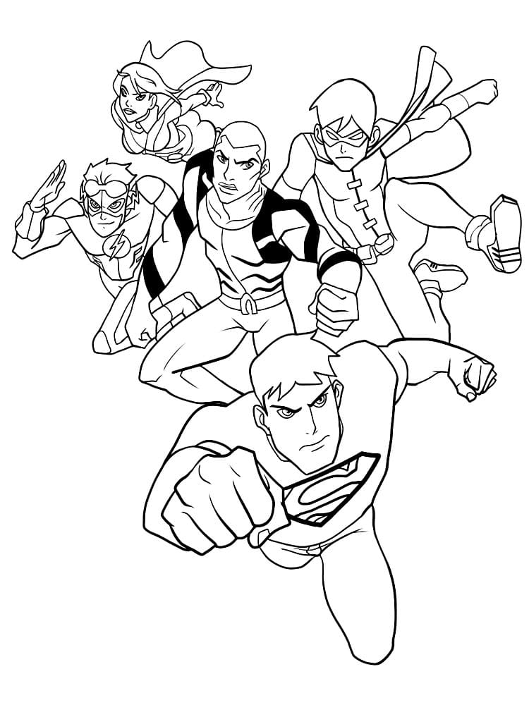 Супермен и его команда