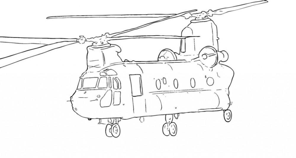 Старый вертолет