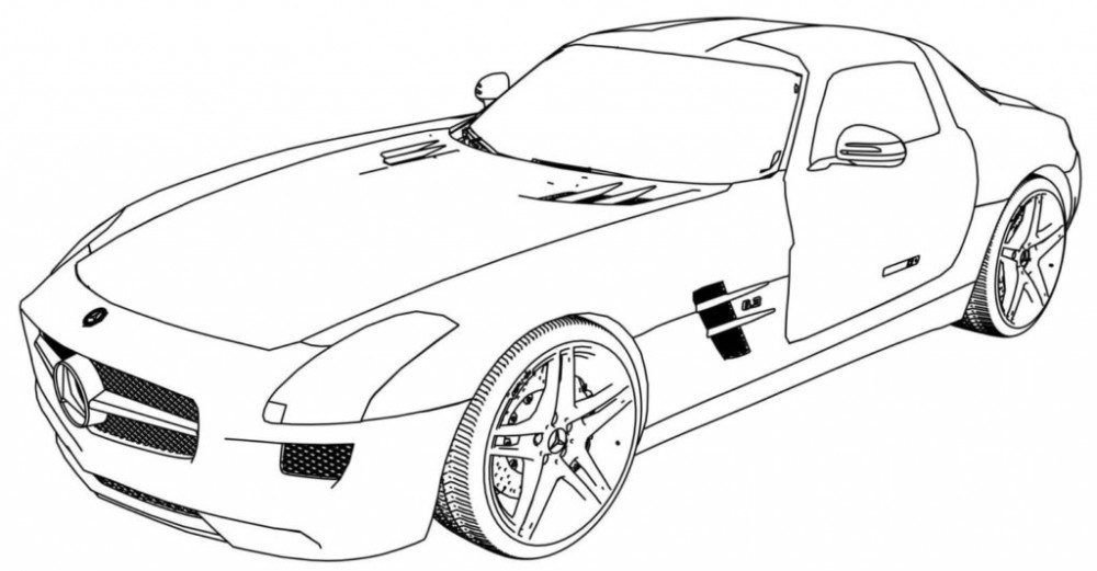 Mercedes Benz SLS AMG