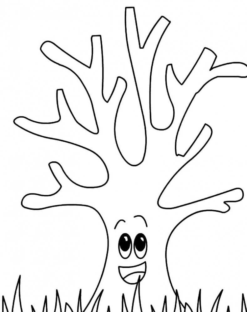 Зимнее дерево в нарисованных картинках (15 фото)