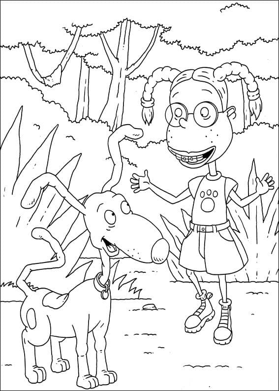 wild thornberrys coloring pages