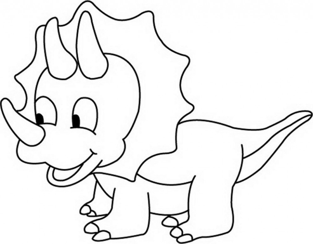Раскраска Динозаврик IQ 91823