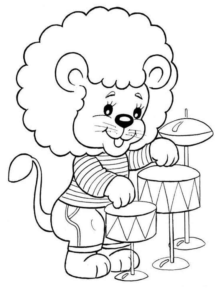 Львенок-барабанщик