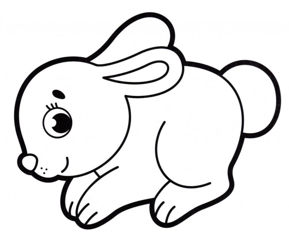 Изображения по запросу Раскраска кролик