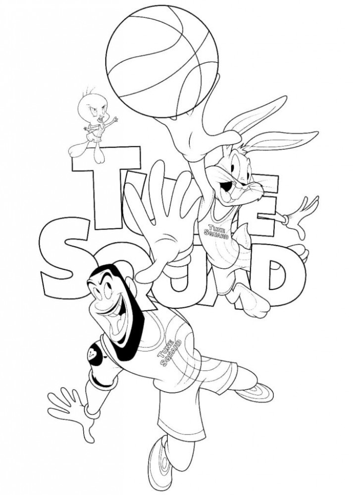 Постер Bugs Bunny Space Jam 2