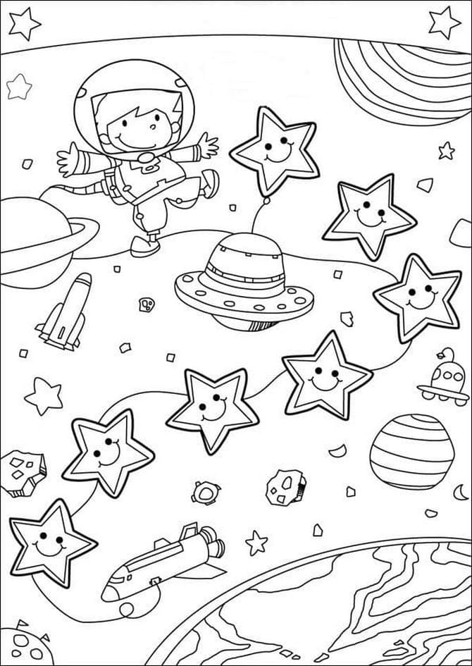 Рабочий лист день космонавтики 1 класс. Раскраска. В космосе. Космос раскраска для детей. Раскраски на космическую тему. Раскраска на тему космос для детей.