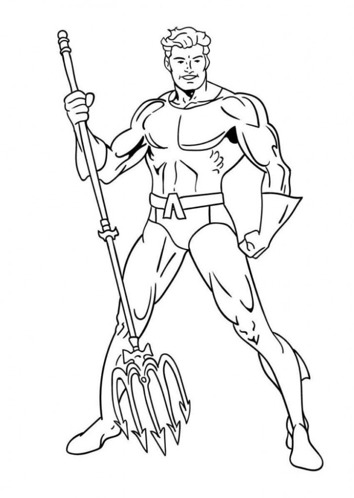 Супергерой Аквамен