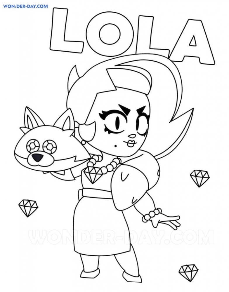 Brawler Lola из игры