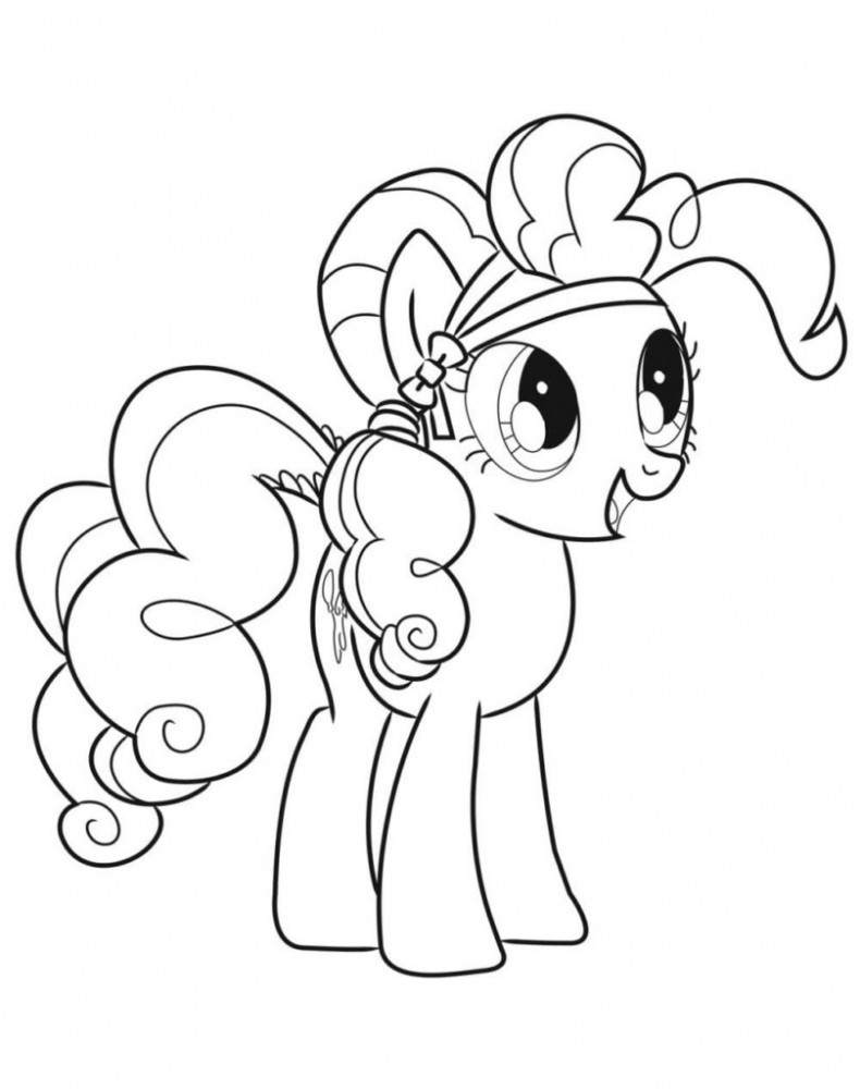 раскраски Маленький пони - My Little Pony