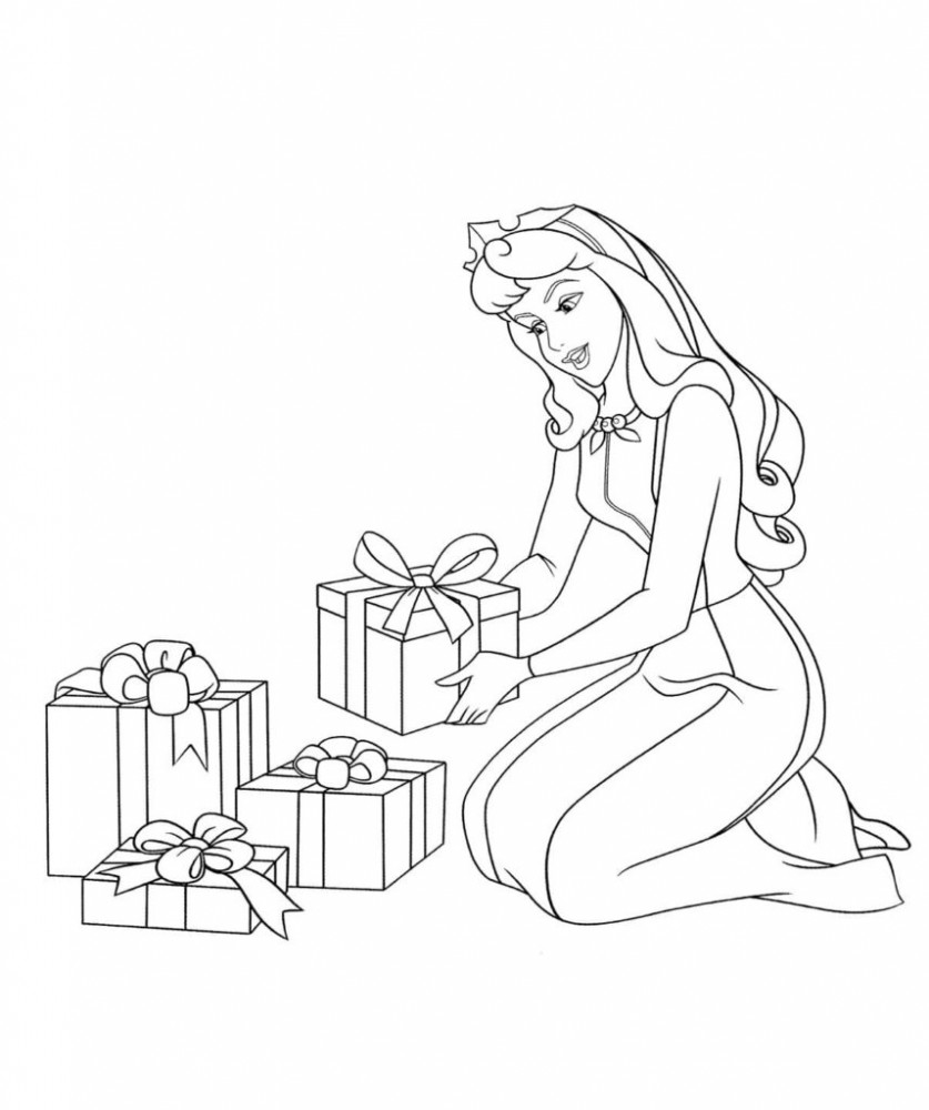 Принцесса с подарками