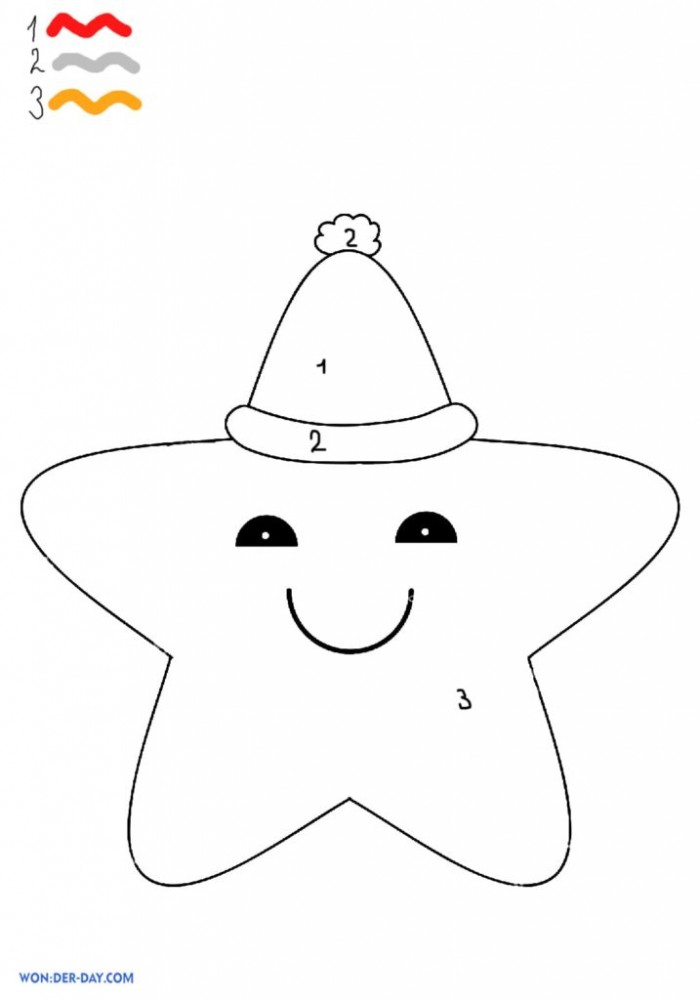 Звезда в шапке Деда Мороза