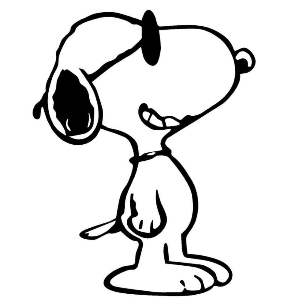 Собака Снупи из мультфильма