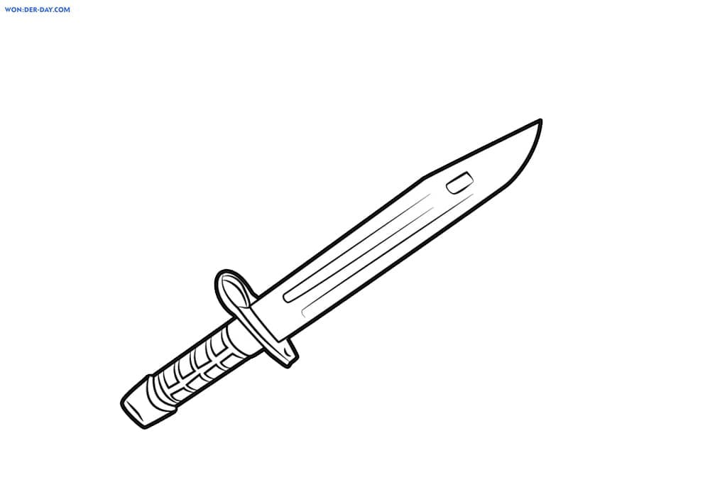 Нож Байонет