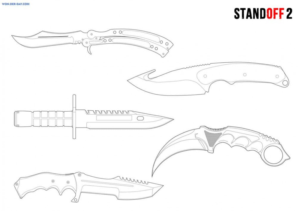 Ножи из Стандофф 2