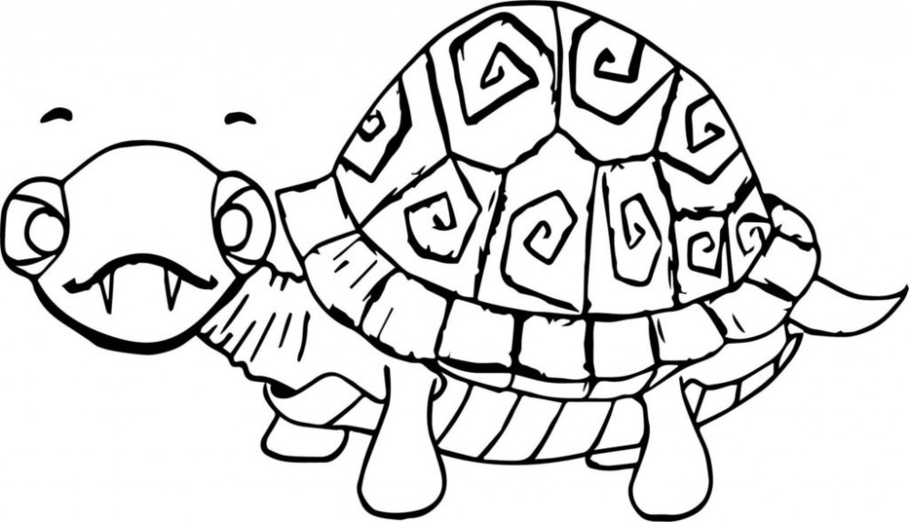 Черепаха с клыками