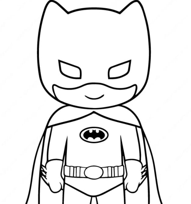 Кавай Бэтмен из Лиги Справедливости