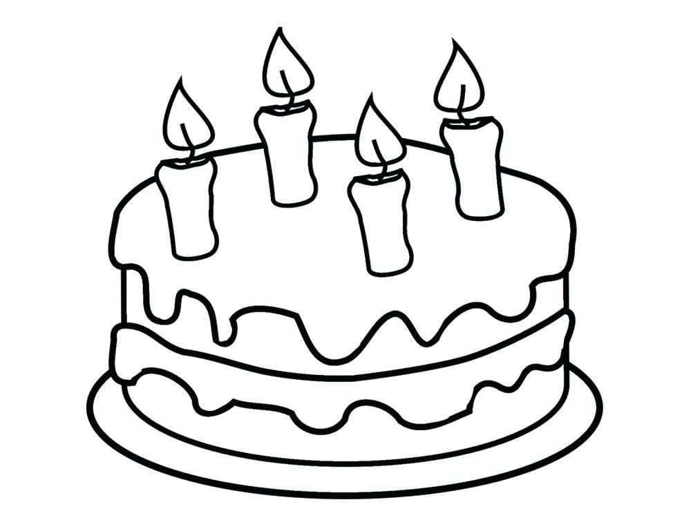 Торт со свечами
